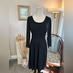 Ann Taylor Black Knit Dress